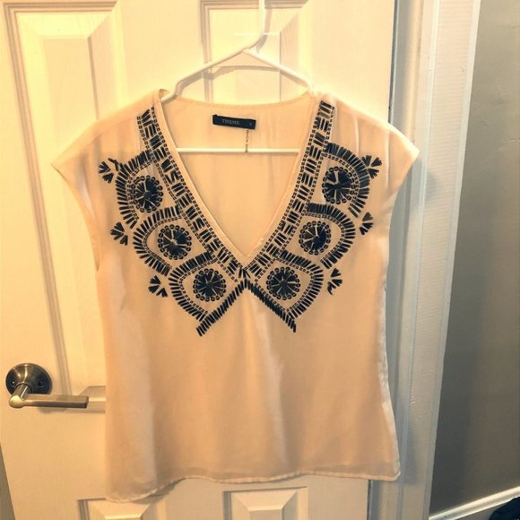 Chic' Blouse - Women's Small - Detailed & beaded - Picture 1 of 3